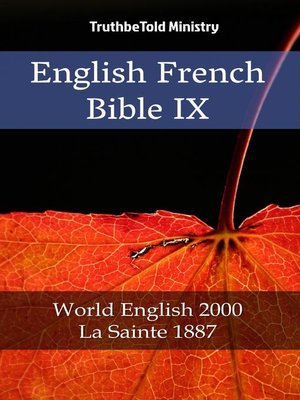 cover image of English French Bible IX